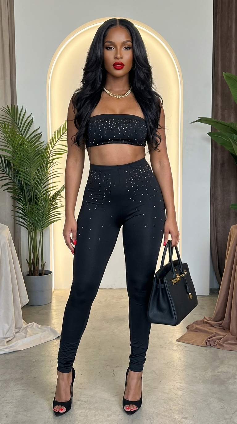 Chocker Tube Jumpsuit