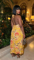 Mlle Gabrielle Floral Sleeveless Dress