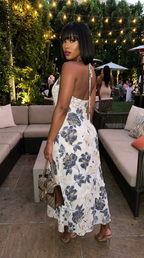 Mlle Gabrielle Floral Sleeveless Dress