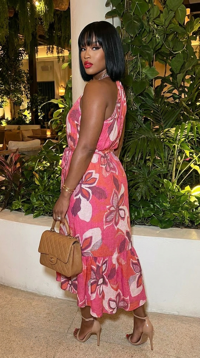 Mlle Gabrielle Floral Dress