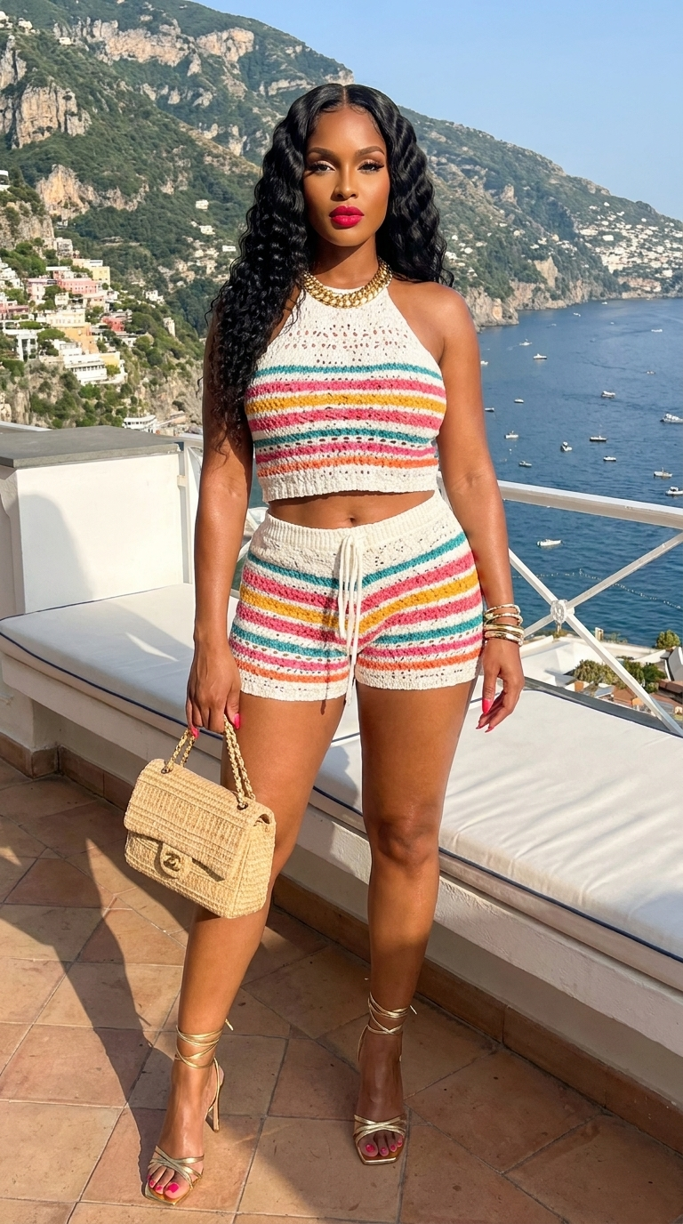 Crochet Short Set